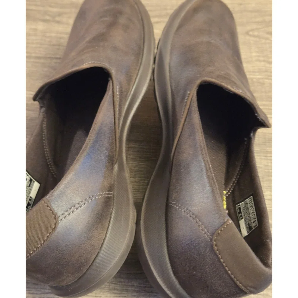 Skechers Go Walk Lite Queenly Loafer Shoes Womens Size 8.5‎ Brown